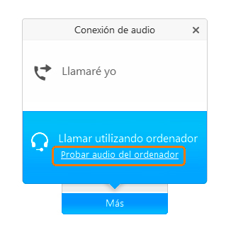 Probar audio ordenador